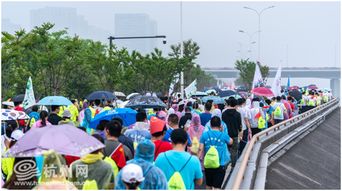 滨江集结5000名青年 青春毅行风雨无阻